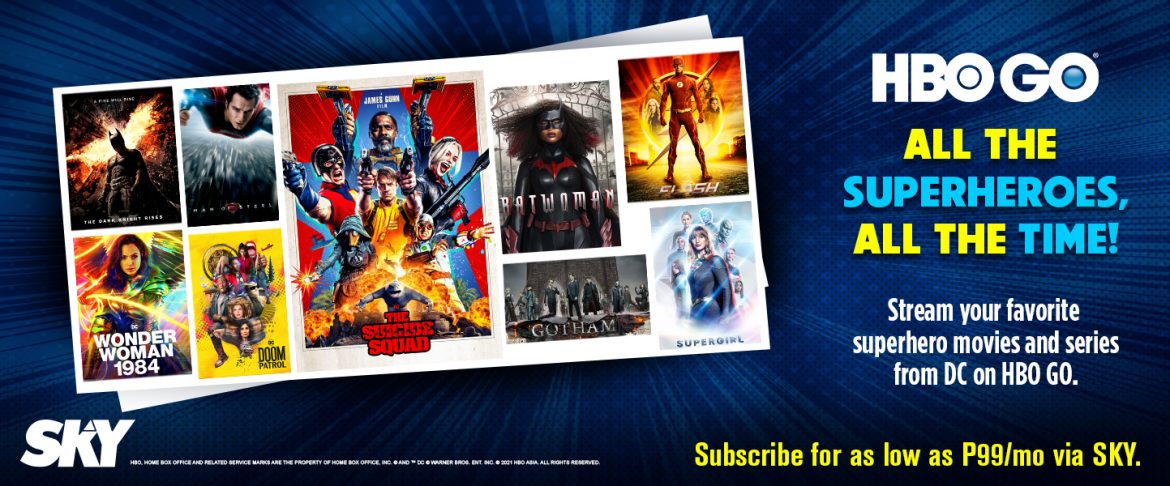 SEA Wave - HBO GO Suicide Squad DC Titles