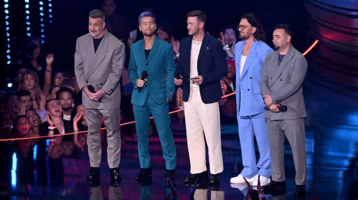 NSYNC at VMA 2023