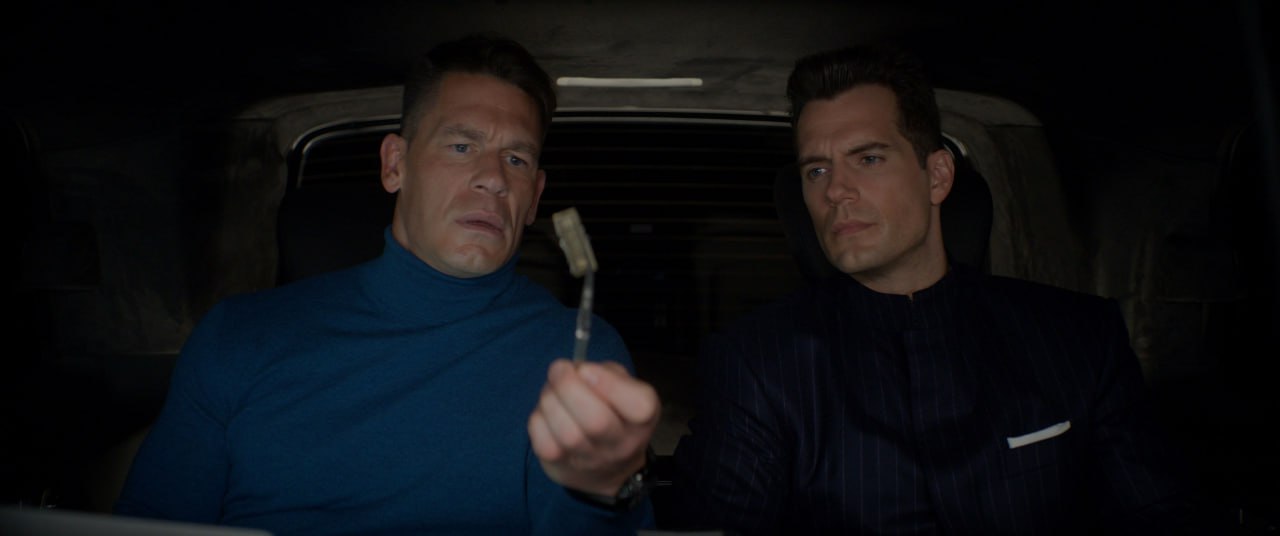 Henry Cavill and John Cena in Argylle