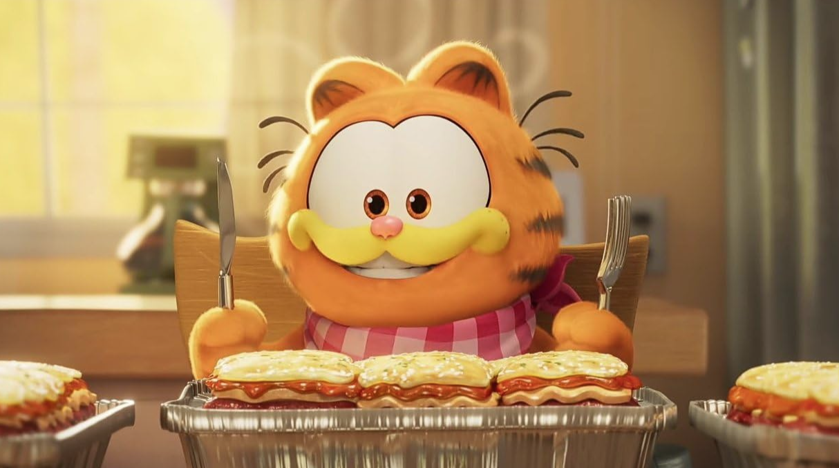 Garfield excited for Lasagna in The Garfield Movie