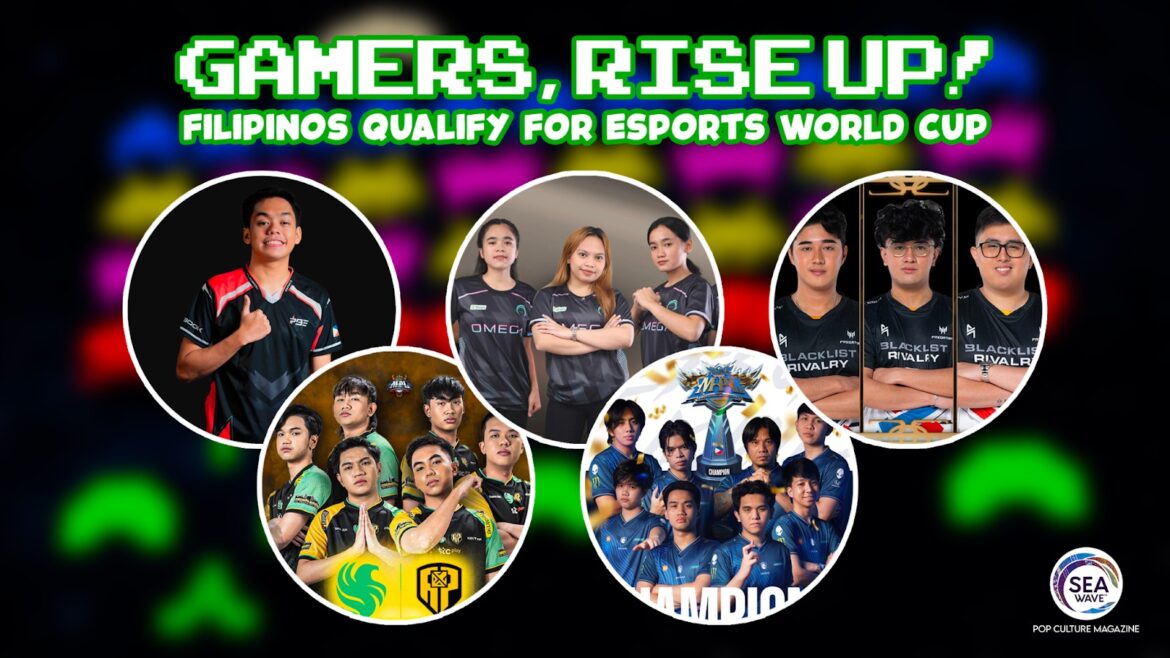 Gamers, rise up! Filipinos qualify for Esports World Cup