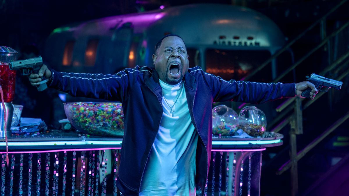 Martin Lawrence screaming