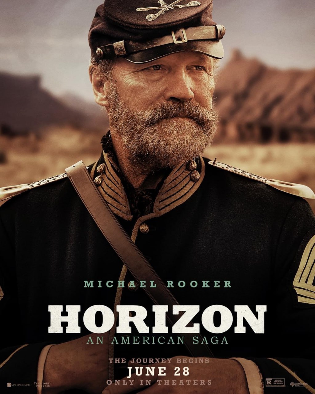 Sgt. Major Riordan (Michael Rooker, “The Walking Dead,” “Guardians of the Galaxy” movies)