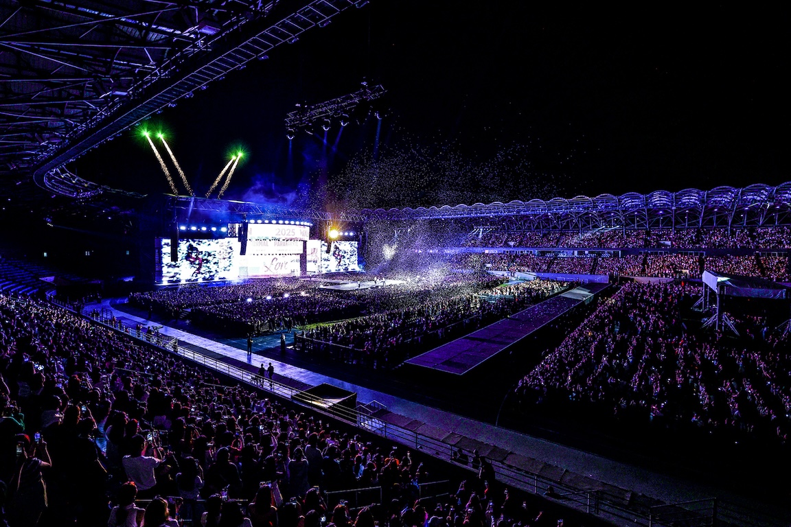 Filo ENGENEs during the ENHYPEN WORLD TOUR 'WALK THE LINE' IN BULACAN | Photo from BELIFT LAB