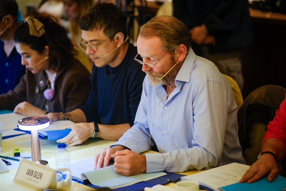 Iain Glen joins Jericho Rosales, who plays the film’s title role of Philippine President Manuel L. Quezon | Photo from TBA Studios
