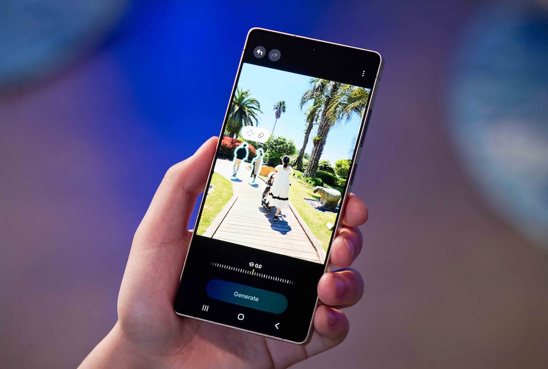 The Samsung S25 Series AI-assisted Photo Editing