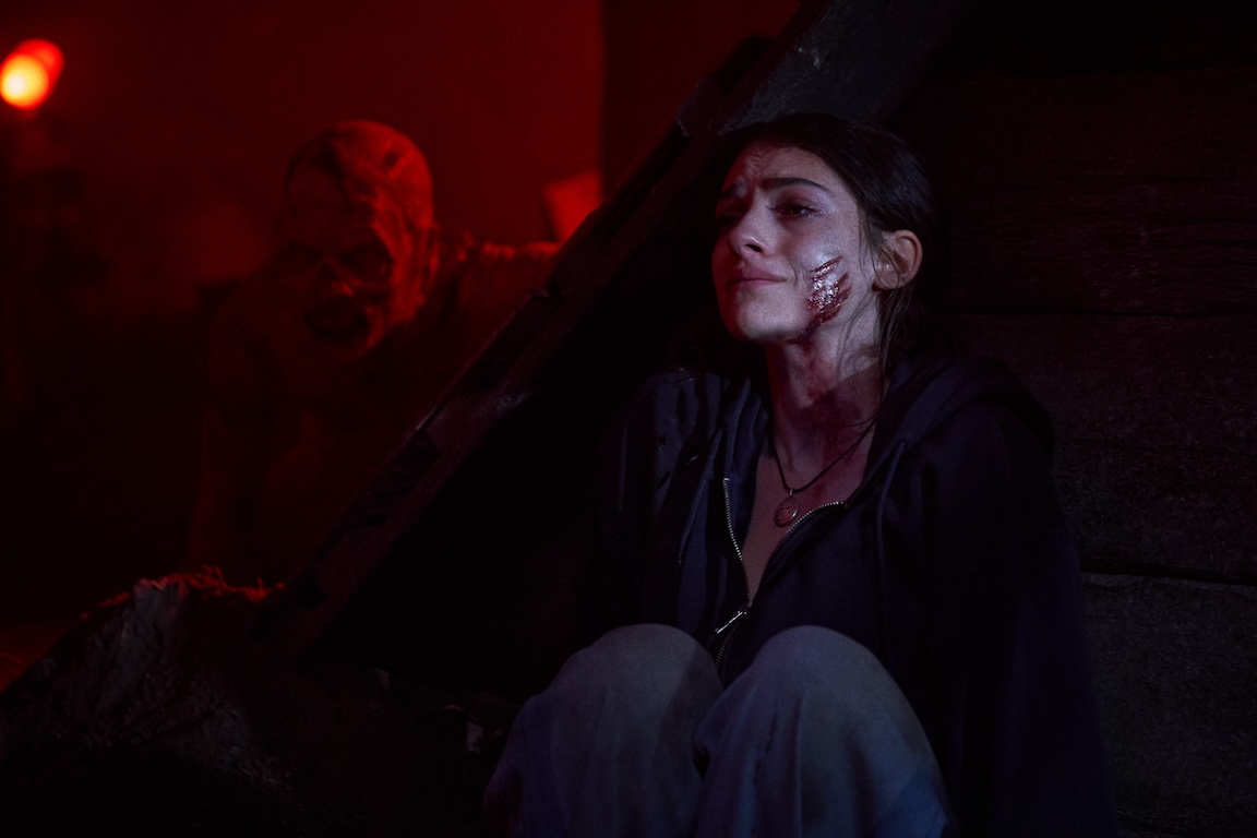 Ella Rubin as Clover in Until Dawn | Photo from Columbia Pictures