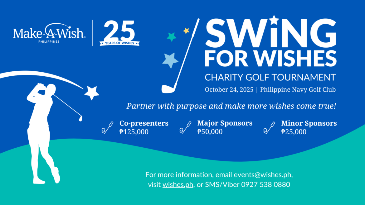 Make-A-Wish calls on sponsors and participants to help make wishes come true, one swing at a time at the Swing for Wishes: Charity Golf Tournament.