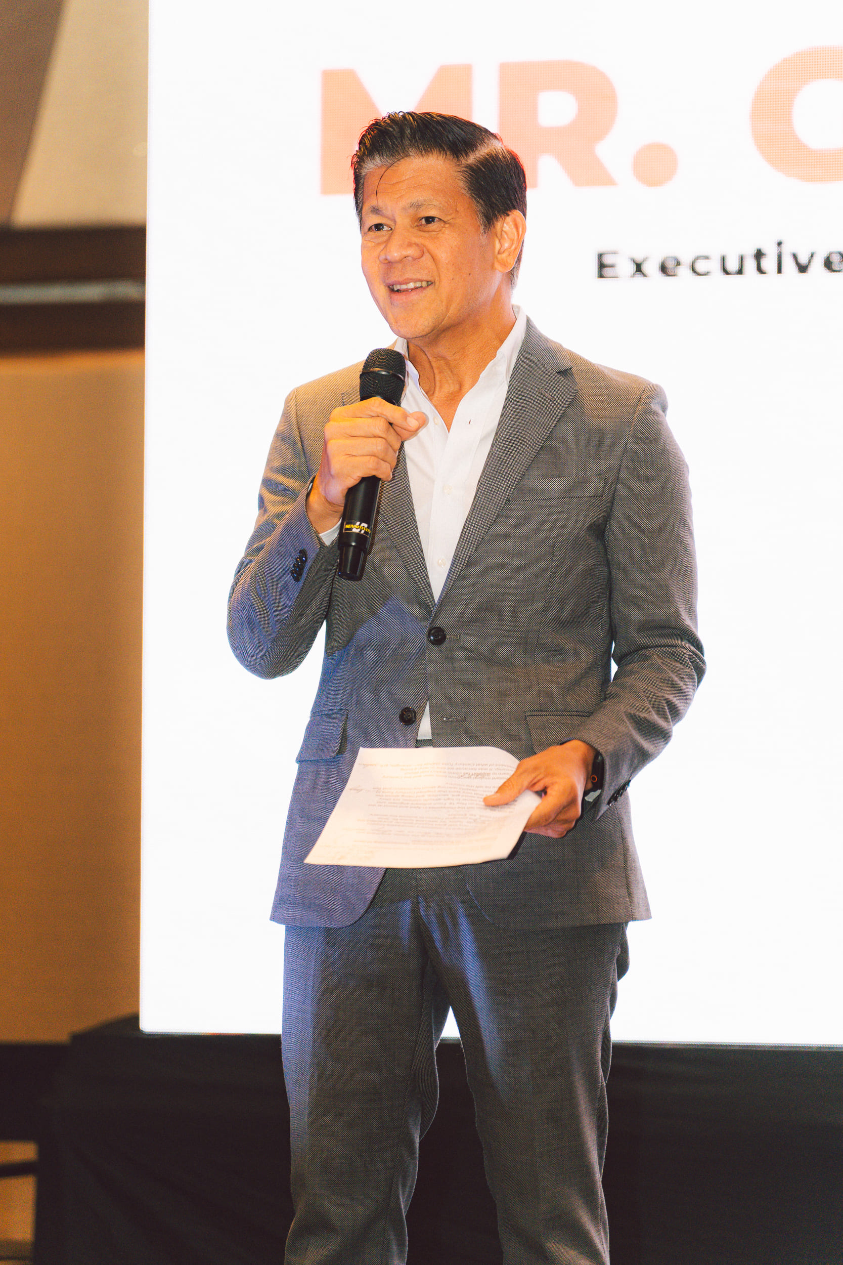  Century Pacific Food, Inc. Executive Vice President and Chief Operating Officer Mr. Greg Banzon speaks about Century Tuna’s partnership with Jeno Panganiban.
