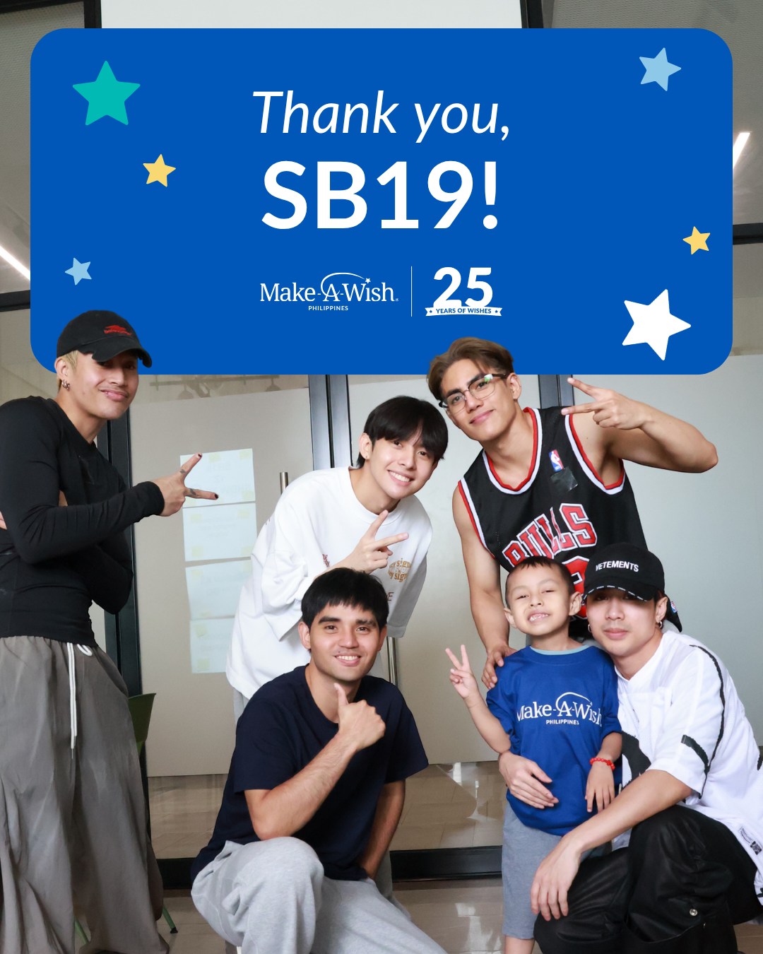 Kiv (5, diagnosed with a Neuroectodermal Intraabdominal Tumor) meet SB19