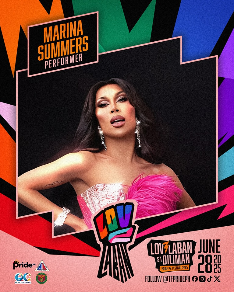 Marina Summers at Pride PH Festival 2025 | Photo courtesy to Pride PH