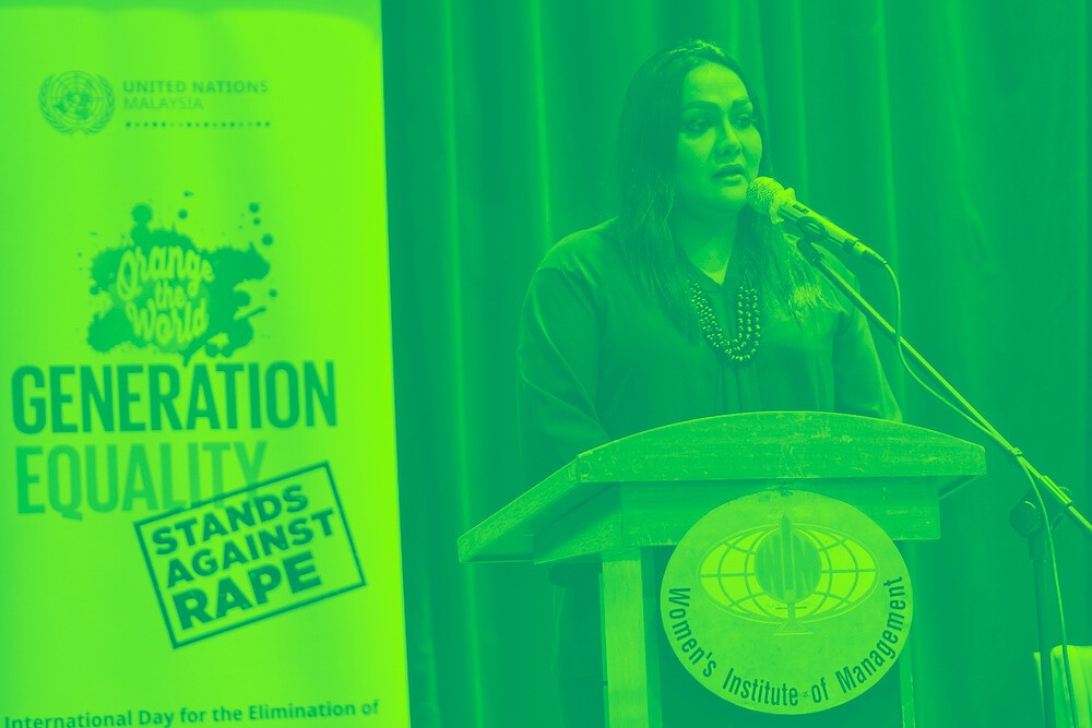 Nisha Ayub | Photo courtesy of Ahmad Zamzahuri