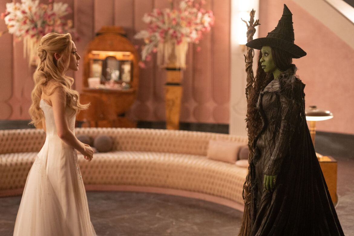 Elphaba visiting Glinda in Wicked: For Good | Photo courtesy of Universal Pictures