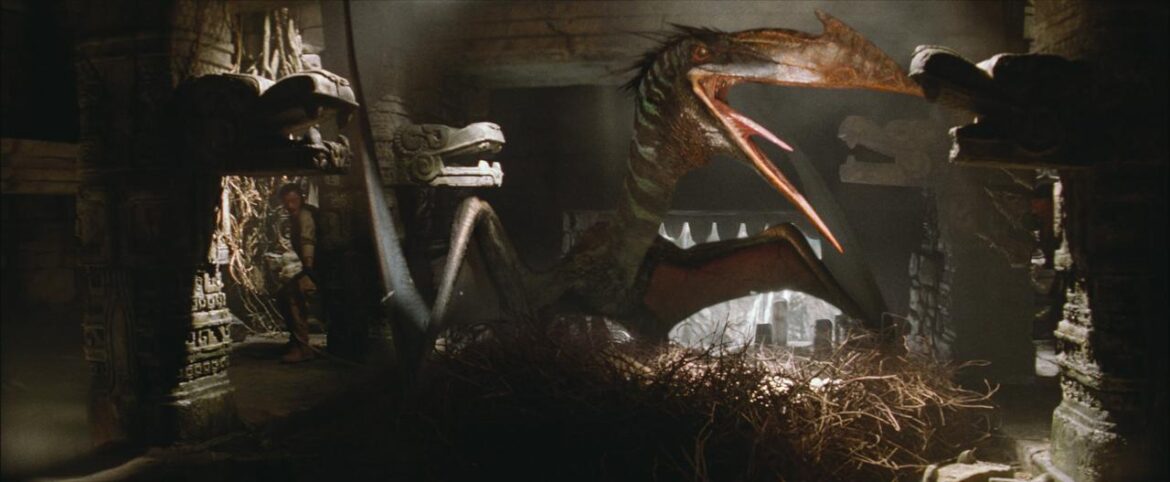 Quetzalcoatlus in Jurassic World Rebirth | Photo from Universal Pictures