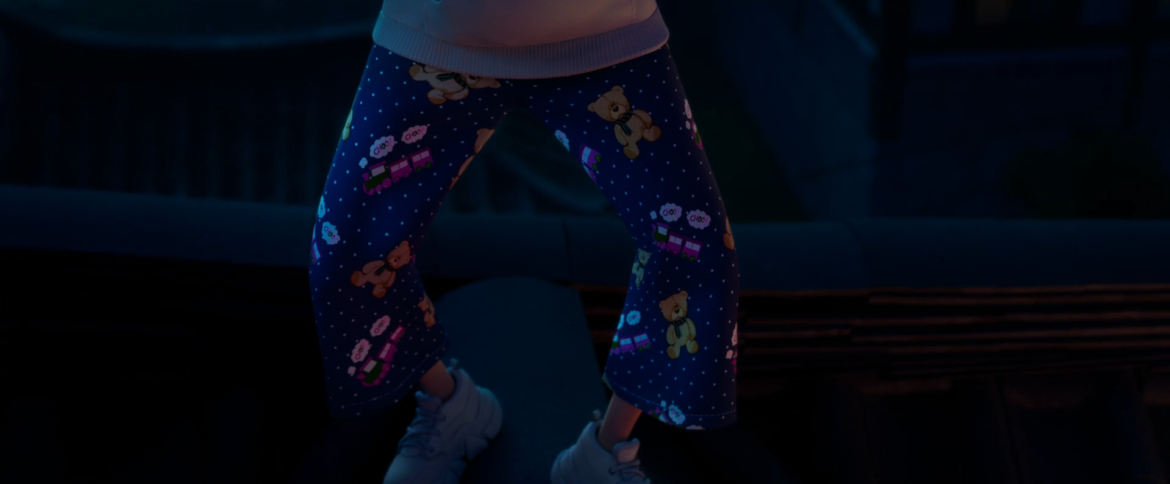 Rumi's cute pajamas | Photo from Netflix