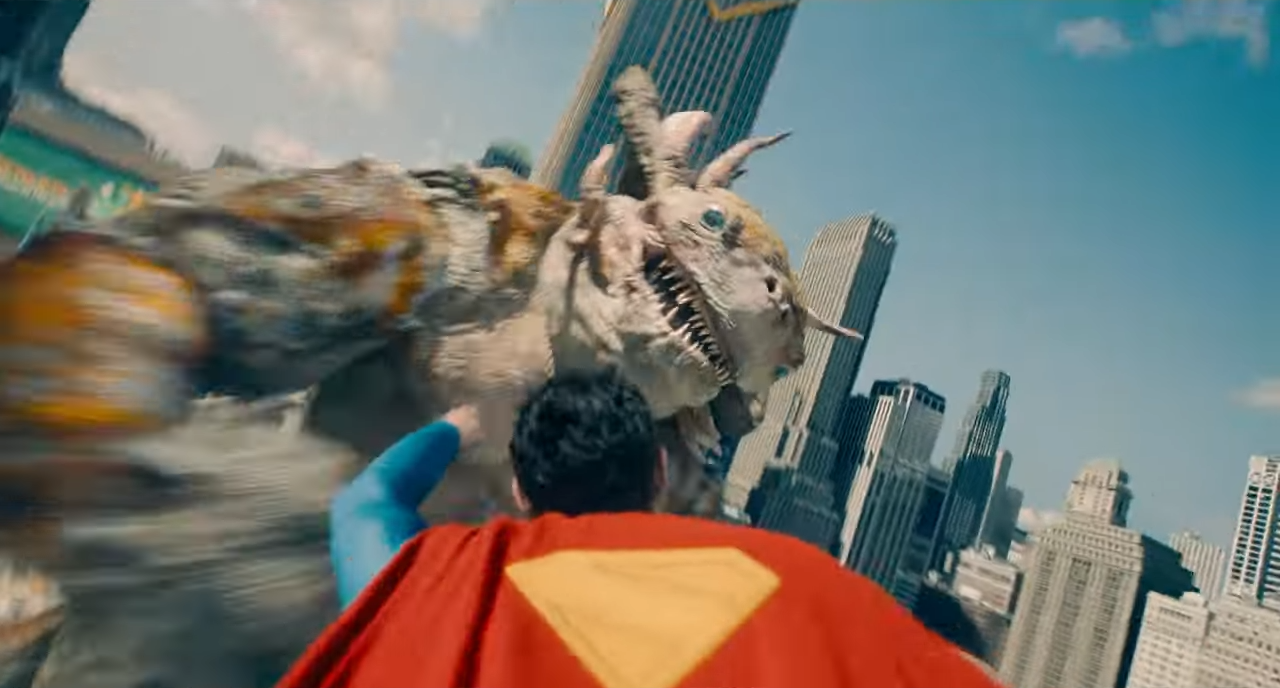 Superman vs Kaiju | Still from Warner Bros. Pictures