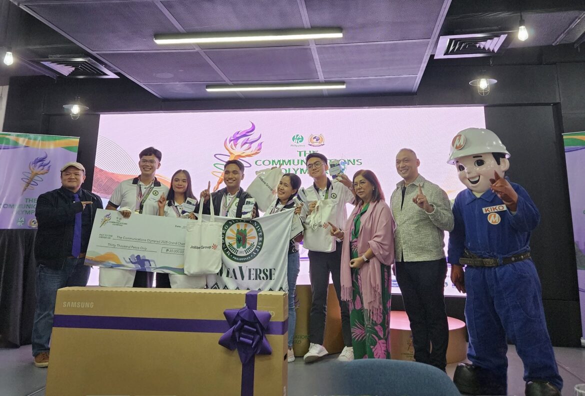 The Mindoro State University was awarded as the first- ever Grand Champion of The Communications Olympiad.