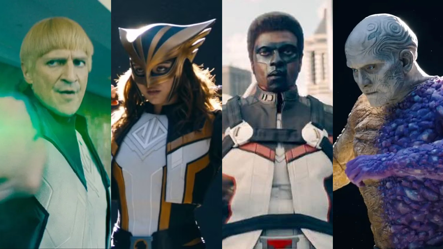 The Justice Gang and Metamorpho in Superman | Photos from Warner Bros. Pictures