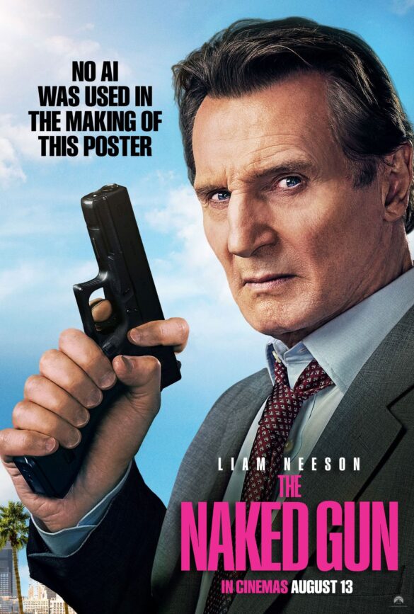 Liam Neeson in The Naked Gun | Photo from Paramount Pictures