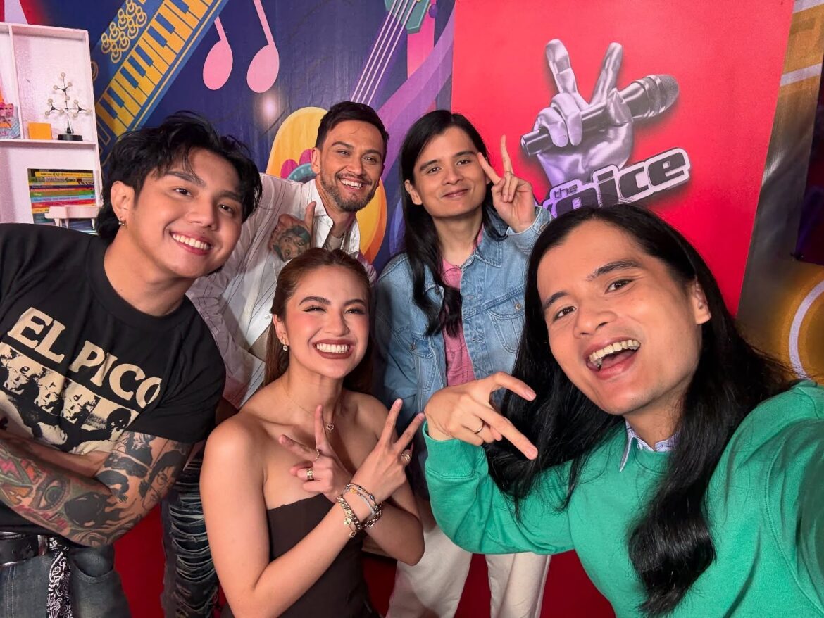 The coaches of The Voice Kids Philippines Season 7 | Photo from Ben&Ben