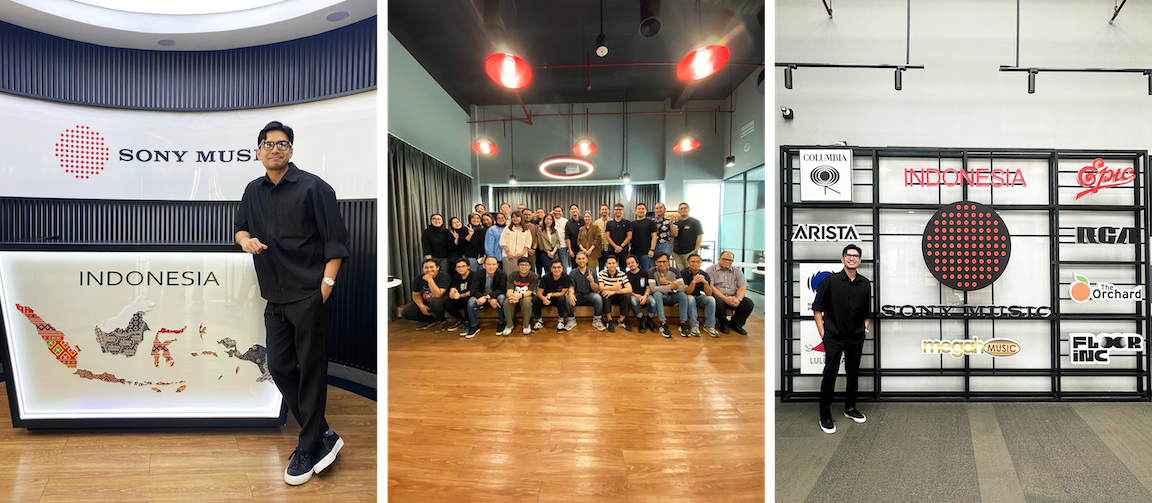 Contract visiting Sony Music Entertainment Indonesia | Photos from Sony Music Entertainment