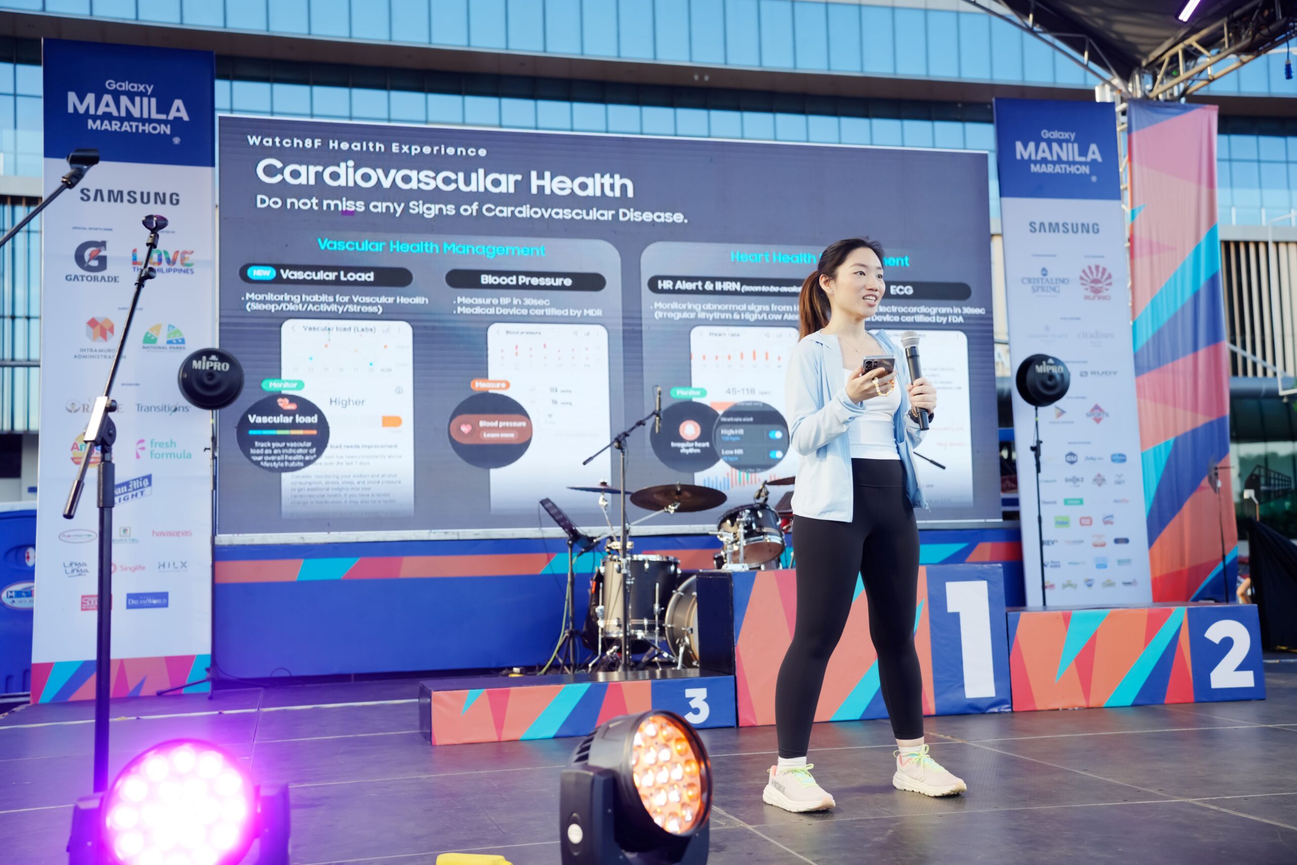 Michelle Tee, Samsung Electronics Corporation Product Marketing Manager for Galaxy Ecosystem, shares the innovative health and fitness features of the Galaxy Watch8, highlighting how technology can inspire a more active lifestyle.