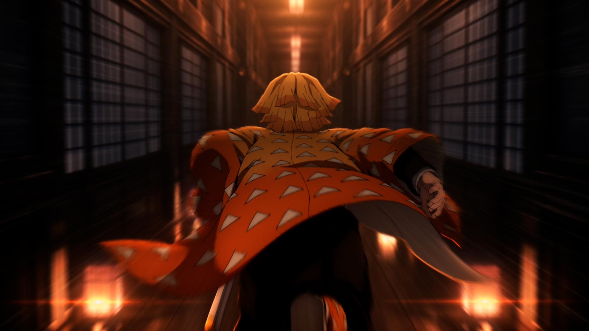 Zenitsu lunges into action in  Demon Slayer: Kimetsu no Yaiba Infinity Castle