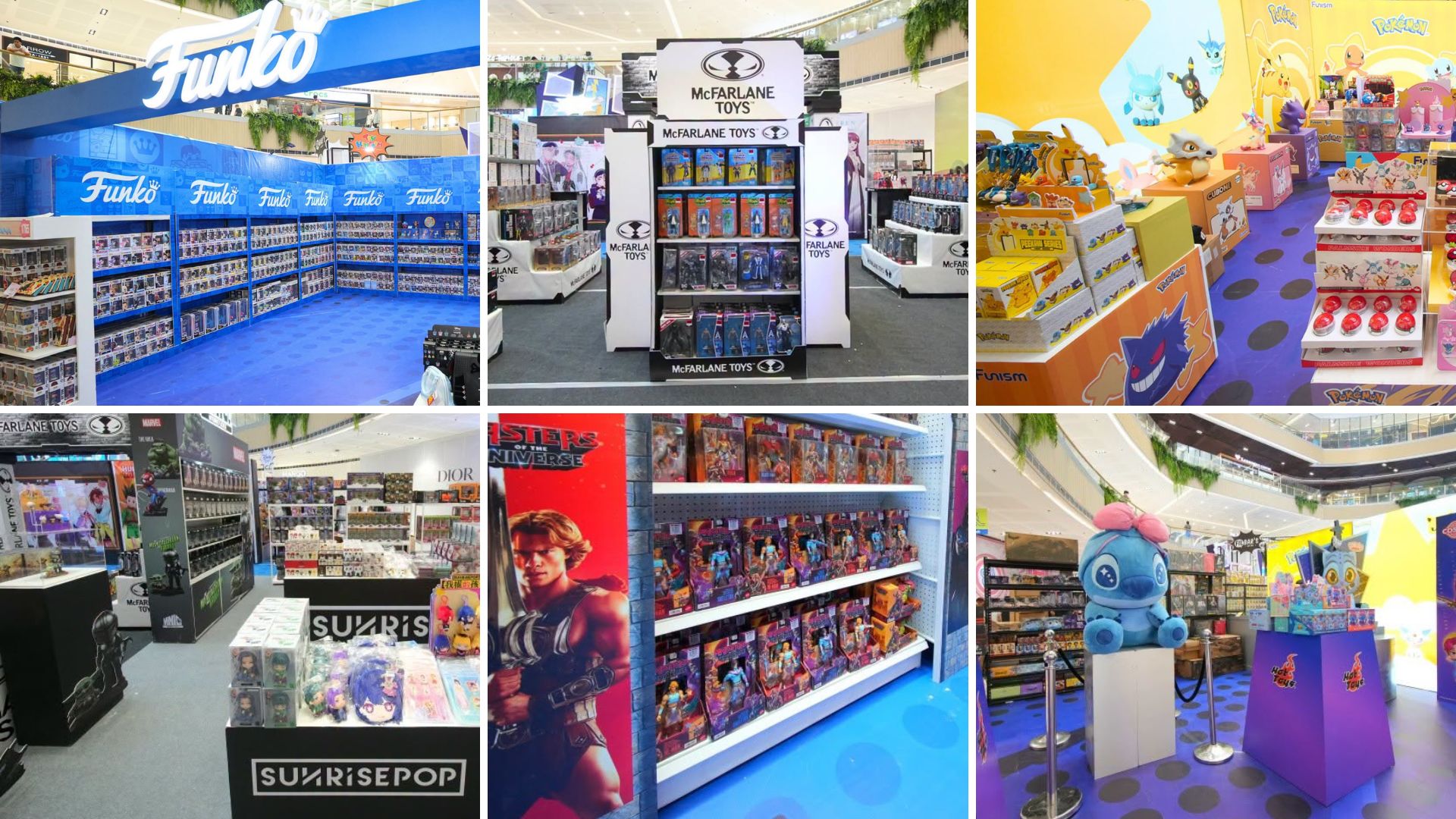Various booths at the Max Collector Collectors Con | Photos from SM North EDSA