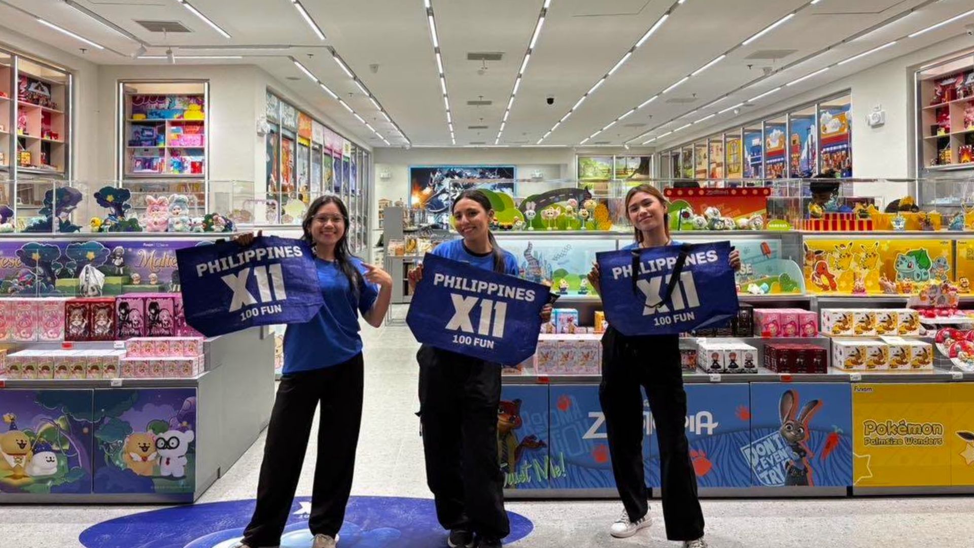X11's grand opening in Festival Mall | Photo from KVV Philippines