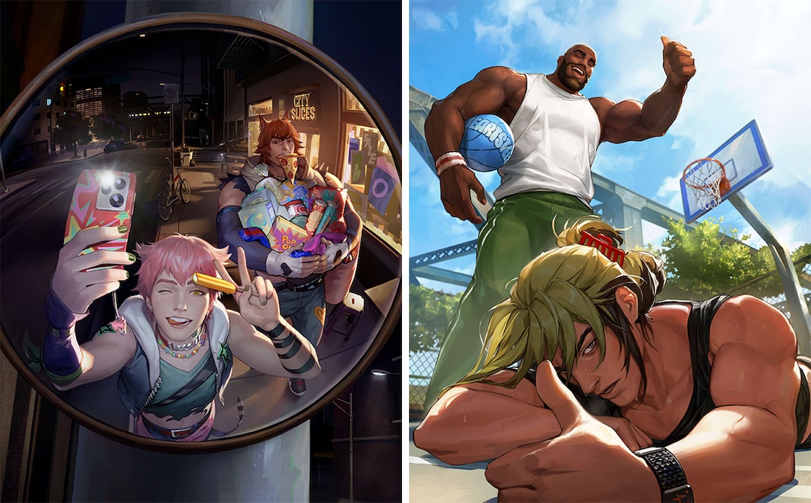 Promotional Images from HEARTSTEEL's Upcoming Single, LIVE YOUR LIFE | Images from Riot Games